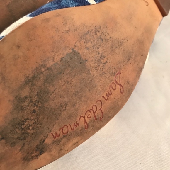 Sam Edelman Ikat Blue Felicia Flat - Picture 6 of 8